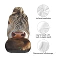 thumbnail image 4 of Fotbe Adorable Flower Field Cow Funda para Asiento de Auto con Estampado – Impermeable y Antisudor – Ajuste Universal, Lavable a Máquina, Antideslizante (1 Pieza), 4 of 5