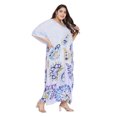 thumbnail image 4 of Caftans pour Femmes Longue Maxi Grande Taille Robe Caftans Manches 3/4 Robes pour Dames Filles en Ligne, 4 of 7