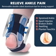 thumbnail image 5 of Tobillera con Perilla Ajustable, Soporte Metálico Máximo para Esguince de Tobillo, Tendinitis y Tendón de Aquiles., 5 of 5
