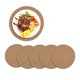 thumbnail image 2 of Placemats redondos trenzados juego de 6 almohadillas calientes gruesas resistentes al calor de 7 pulgadas Afortunado Sencillez, 2 of 5