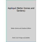 Appliqu? (Better Homes and Gardens), Used [Hardcover]