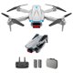 thumbnail image 3 of Modelo De Cuadricóptero YLR/C S89 Quadcopter 2.4GHz Drone RC plegable con 2 baterías (estándar blanco), 3 of 9