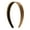 Tan, variant on Tan 1 inch Satin Hard Headband - Tan