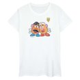 thumbnail image 1 of Toy Story 4 Mens Mr & Mrs Potato Head Cotton T-Shirt, 1 of 2