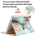 thumbnail image 6 of DuraSafe Cases for iPad 5/6 & Air 1/2-9.7" A1893 A1954 A1822 A1823 A1566 A1567 A1474 A1475 A1476 Printed Folio Silicone Smart Cover with Honeycomb Cooling Feature - Deer Print, 6 of 9