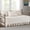 Ivory, variant on Daybed Cover 5-Piece 75"x39", Luxe Reversible Quilted All Season Bedding With Bedskirt Matching Shams
