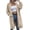 White, variant on Baqcunre Womens Jacket Women's Autumn Knit Cardigan Mid Length Double Pocket Casual Loose Coat Suitable For Family Party Travel Daily Cardigan Womens Coats Womens Fall Fashion 2023 Black L