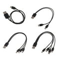 thumbnail image 5 of Multi Charging Cable USB C Splitter Cable 3 4 in 1 Fast Charging Cord with 3 4 Type-C Male Port for Phone Tablet, 5 of 8