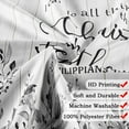 thumbnail image 6 of Gray Eucalyptus Shower Curtain,Floral Inspirational Quote Shower Curtains for Bathroom,Rustic Farmhouse Leaves on Vintage Wood Boards Bathroom Shower Curtain Sets,Fabric Bath Curtain 70X70in, 6 of 7