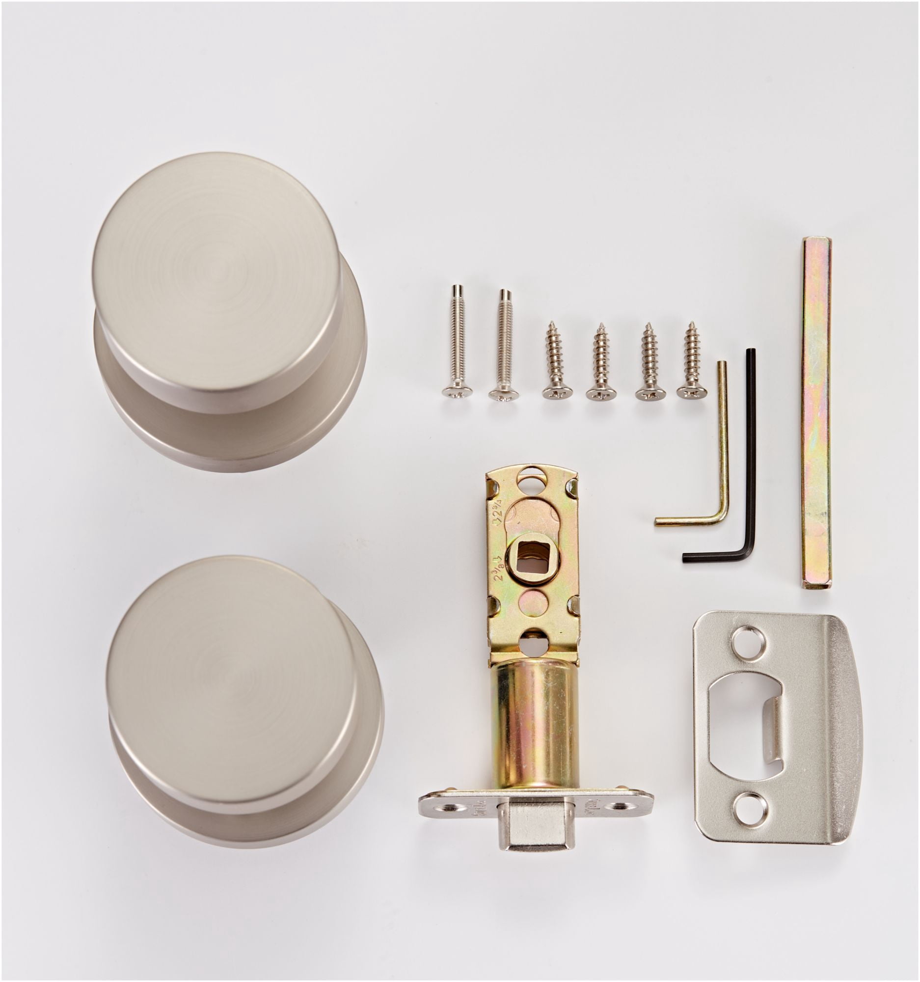 Sure-Loc ZH102-RD SB Zurich Privacy Door Knob Set - Brass