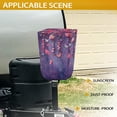 thumbnail image 3 of Yuyamidu Butterfly RV Electric Tongue Jack Cover Waterproof Polyester Jack Head Protective Cover Flower Camper Jack Protector Purple RV Accessories, Rain and Sun Protection, 3 of 7