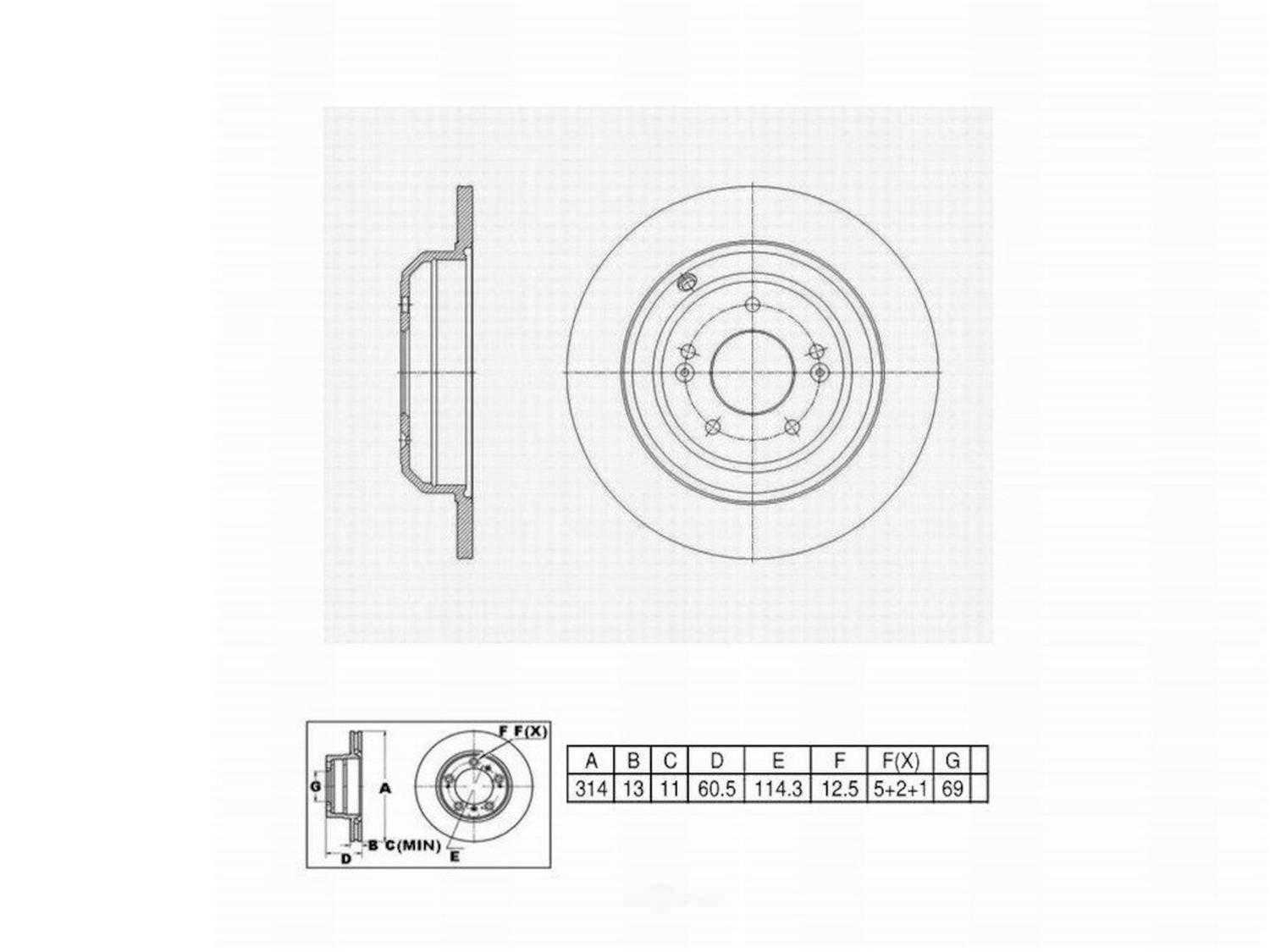 FVP Professional 6612331 FVP Premium Replacement Coated