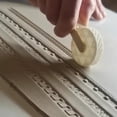 thumbnail image 3 of Dserhfy Clay Pattern Roller Pottery Tool Textured Clay Art Roller with Handle Clay Texture Tool for Clay Pottery DIY Projects, 3 of 8