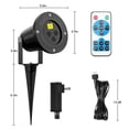 thumbnail image 6 of Morttic Christmas Laser R&G LED Projector Light Moving Outdoor Landscape Stage Xmas Lamp, 6 of 8