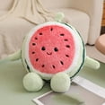 thumbnail image 4 of 30Cm Watermelon Doll Cute Soothing Plush Toy Doll, Cotton Short Plush Soft Stuffed Toy For Kids, Portable Comfortable Doll For Home Car Camping Party Decoration, 1Pc, 4 of 6