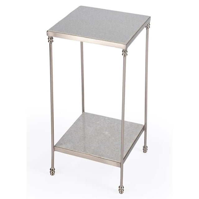 Imogen Table d'Appoint en Marbre Blanc