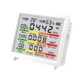 thumbnail image 4 of Zorion Air Quality Monitor CO2 Meter Carbon Dioxide Detector Indoor LCD Digital Display White, 4 of 9