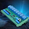 thumbnail image 4 of Módulo Placa Relé Interruptor Bsvklp UART RS485 DC 12V 24V 8CH S, 4 of 9
