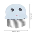 thumbnail image 2 of OULII ABS Pet Comb for Cats 1Pack Sky-Blue Grooming Tool 7.8x7.3in, 2 of 8