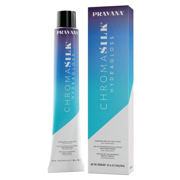 Pravana ChromaSilk HydraGloss Demi-Permanent Gel Hair Color 3 fl oz-3R Dark Red Brown