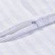 thumbnail image 4 of 1 par 100% algodón suave color sólido funda de almohada individual funda de almohada blanca - talla S Blanco- Talla S Sunnimix Funda de almohada de algodón, 4 of 5