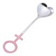 thumbnail image 1 of Spoon Heart Shape Mirror Polish Stainless Steel Mirror Polish Dessert Spoon For Home, 1 of 5