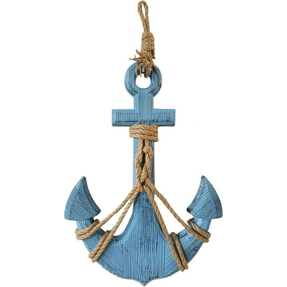 Attraction Design Wood Anchor Wall Hanging Plaque Nautical Sea Shore Ocean Beach Decor NAUTICAL DECORATIONS