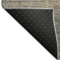 thumbnail image 5 of Addison Rugs Mayfield Premium Machine Washable Transitional Stripes Pewter Round Rug, 8' x 8', 5 of 5