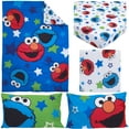 thumbnail image 2 of Sesame Street 4-Piece Awesome Buds Toddler Bedding Set, 2 of 8
