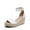 WHITE, variant on Women's Wedge Sandals Open Toe Espadrilles Sandals Comfortable Dressy Ankle Strap Platform Sandals Suitable for Work Beach Summer Shoes