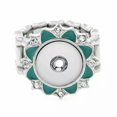thumbnail image 1 of HOOUN Charm Crystal Chunk Drill Snap Ring Fit For 12mm Chunk Snap Button Jewelry -33, 1 of 3