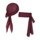 thumbnail image 2 of Conjunto de disfraz de pirata para Halloween, turbante, banda para la cabeza, pañuelo, decoración, vestido elegante, cintura Rojo oscuro, 2 of 7