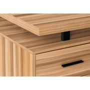 Monarch Specialties Computer Desk, Home Office, Corner, 70L, L Shape, Work, Laptop, Brown Laminate