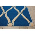 thumbnail image 5 of Nourison Portico Indoor/Outdoor Trellis Traditional Navy 8' x 10'6" Area Rug, (8' x 11'), 5 of 7