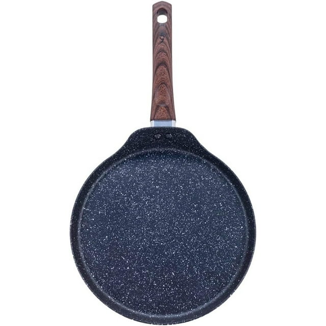 Comal 25cm Granito Y Madera Doble Antiadherente (inducción) Bogner BFPR25