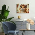 thumbnail image 4 of ZFLMY Cute Cat Canvas Wall Art Print On Canvas Ready To Hang Home Decor 20x16in, 4 of 6