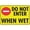 Warning Sign 1, variant on Vintage Metal Tin Sign Do Not Lean On Barrier Funny Vintage Tin Signs 8"x12", Wall Art Decor Iron Poster For Home Farmhouse Bar Cafe Yard, Indoor Outdoor Barrier Leaning Ban Marker