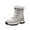 White, variant on Women's Waterproof Winter Snow Boots Warm Lace up Fleece Lined Walking Mid-Calf Booties(Dark Gray,6)