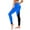 Black, variant on Augper Skinny Yoga Pants Womens High Waist Tummy Control Workout Tights Solid Seamless Running Leggings