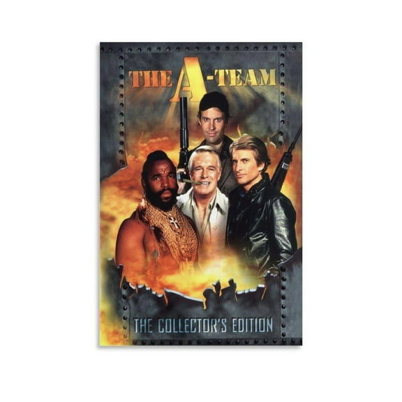 The A-Team Movie Poster Room Aesthetic Poster Decorative Painting Canvas Wall Art Living Room Posters Bedroom Painting
