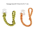 thumbnail image 4 of Soidarity Tubo de remolque de barco Cuerda Conector remolcable Arnés de conexión portátil Remolque Deportes acuáticos amarillo negro Soidarity OD023858-01, 4 of 6