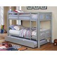 thumbnail image 2 of Furniture of America Sophie Wood Bunk Bed, Twin/Twin, Gray, 2 of 2