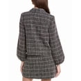 thumbnail image 2 of CeCe womens  Tweed Ballion Jacket, 12, Black, 2 of 3