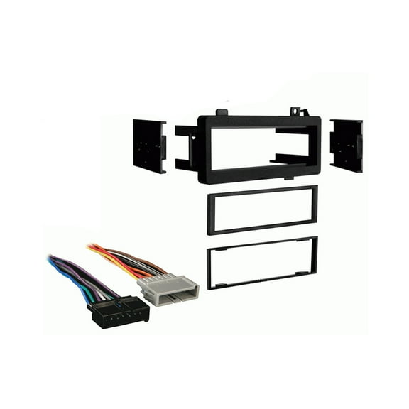 Fits Dodge Dakota 1987-2000 Single DIN Stereo Harness Radio Install Dash Kit