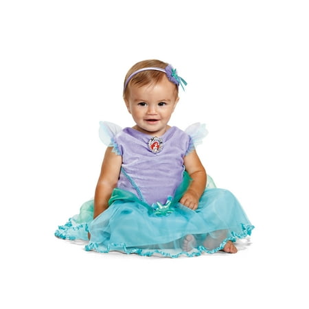 The Little Mermaid Ariel Infant Halloween Costume, Size 12-18