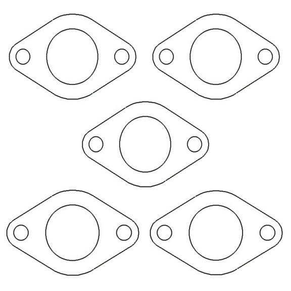 70254490 Qty 5: Thermostat Gasket Fits Allis Chalmers