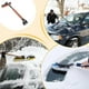 thumbnail image 3 of Ice scraper for car, car snow pusher Cleaning brush for windshield deicer, snow brush for car, windshield deicer, extendable ice scraper, handle, 3 of 5
