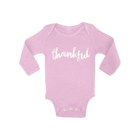 

Awkward Styles Happy Thanksgiving Bodysuit Thankful Baby Romper