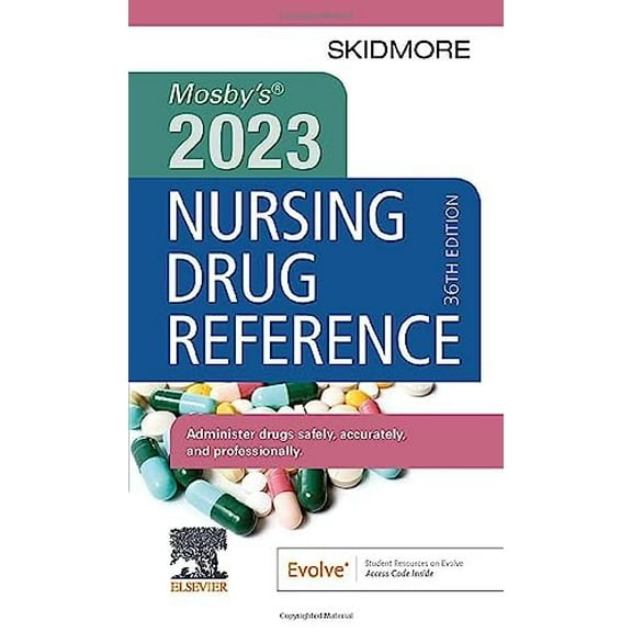 Pre-Owned Mosby's 2023 Nursing Drug Reference (Paperback) 0323930727 9780323930727