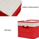 thumbnail image 5 of Uuiauoio Collapsible Storage Bins Box with Lids and Handle, Portable Plastic Storage Crate Containers Totes, Stackable Foldable Camping Basket Supplies for Camp Fishing Car RV, Office, 5 of 6